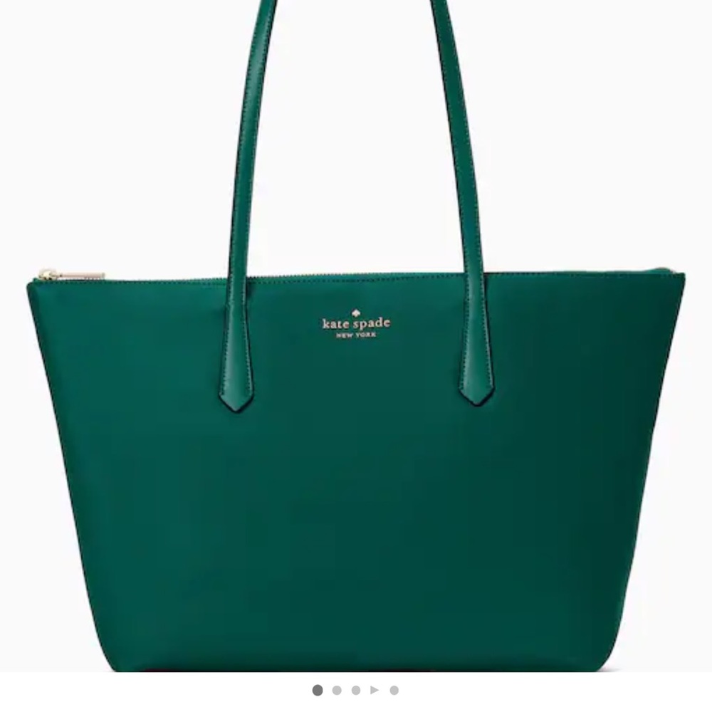 NWT Kate Spade Kitt Large Tote, Deep Jade